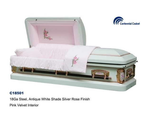Carnation casket