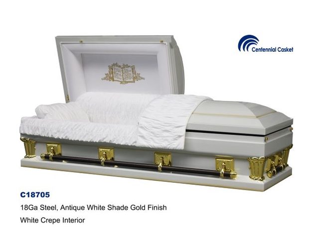 Frank White casket