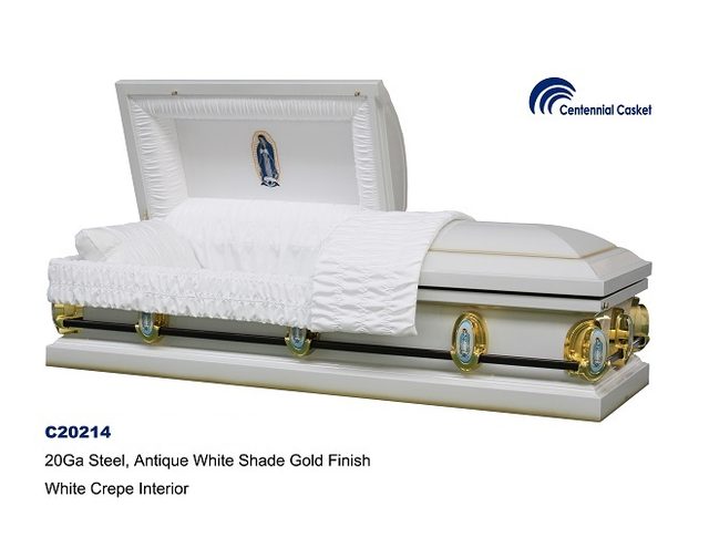 Guadalupe casket