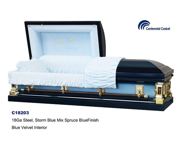 In God's Care casket