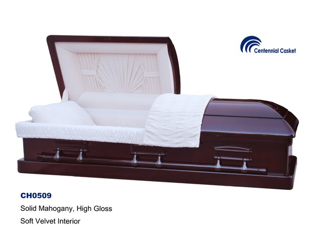 Hardwood Caskets — representative model