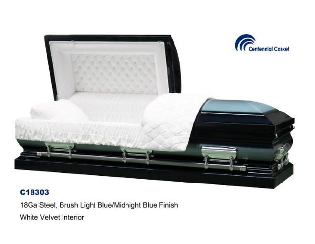 Midnight Blue casket