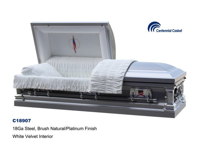 Patriot casket