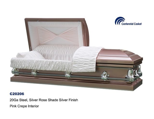 Solar Rose casket